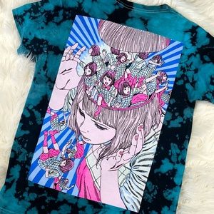 UO • Dementia 21 Kago Tie Dye Graphic Tee